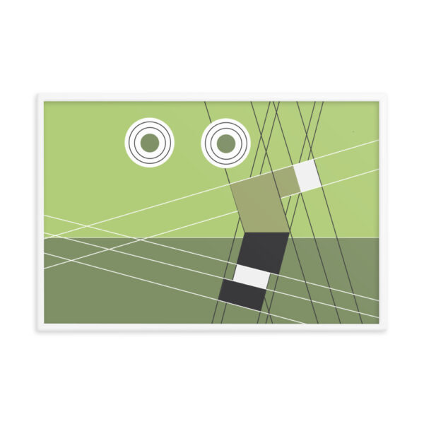 Abstract Football Framed Poster “The Header” - Image 12