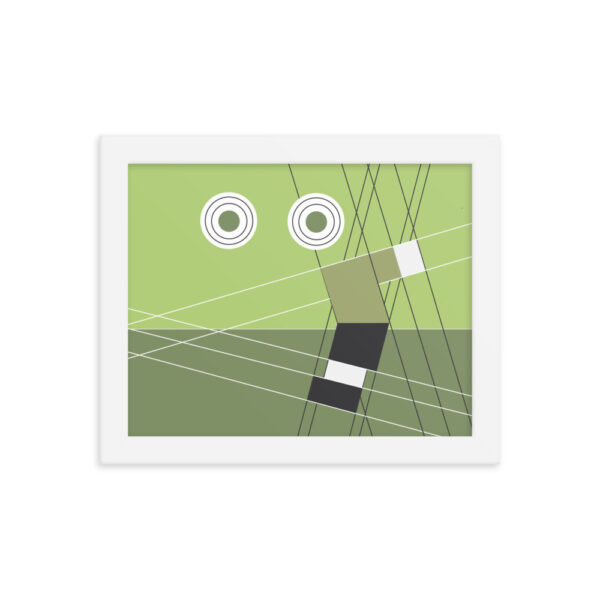 Abstract Football Framed Poster “The Header” - Image 7
