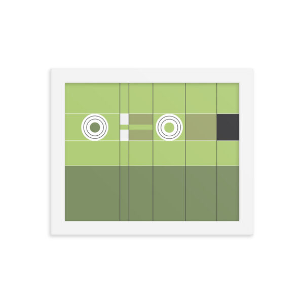Abstract Football Framed Poster “The Save" - Image 7