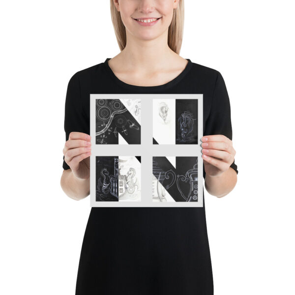 The Letter 'N' Poster From NUFC Collection - Image 2