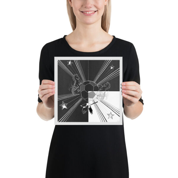 NUFC Poster (F1) Hanging on - Image 2