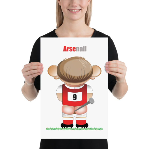 Arsenail Funny Football Poster - Image 2
