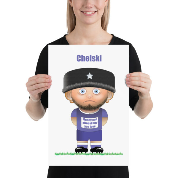 Chelski Funny Football Poster - Image 2