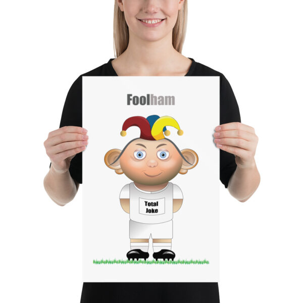Foolham Funny Football Poster - Image 2