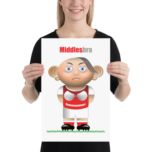 Middlesbra Funny Football Poster - Image 2