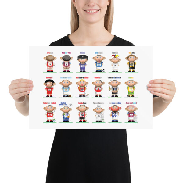 Premear League Funny Football Poster - Image 2