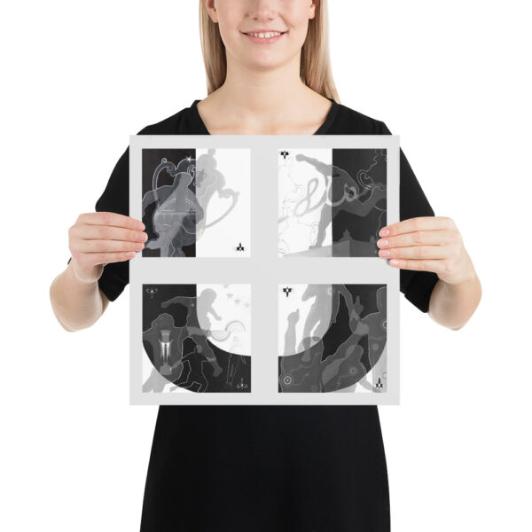 The Letter 'U' Poster From NUFC Collection - Image 4