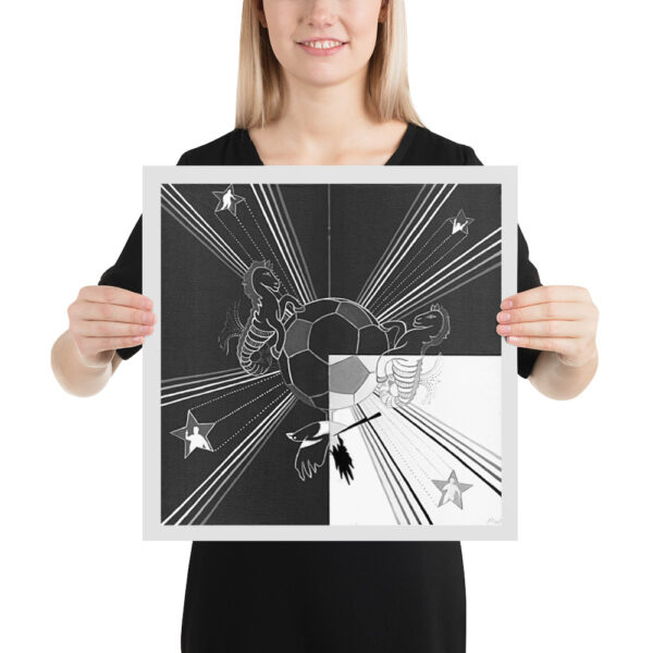 NUFC Poster (F1) Hanging on - Image 5