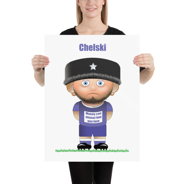 Chelski Funny Football Poster