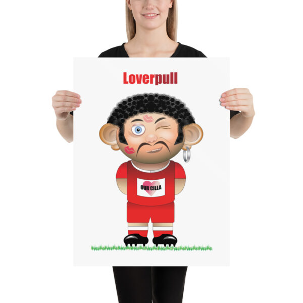 Loverpull Funny Football Poster