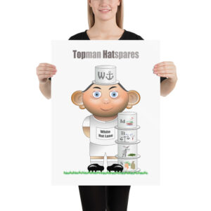 Topman Hatspares Funny Football Poster