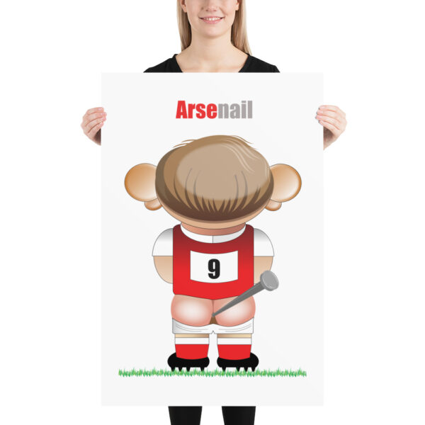 Arsenail Funny Football Poster - Image 3