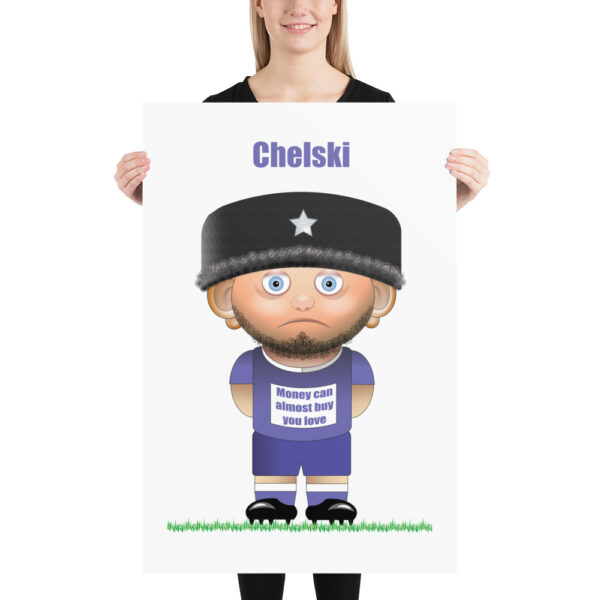 Chelski Funny Football Poster - Image 3