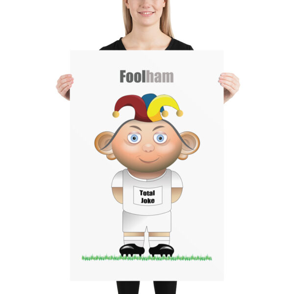 Foolham Funny Football Poster - Image 3