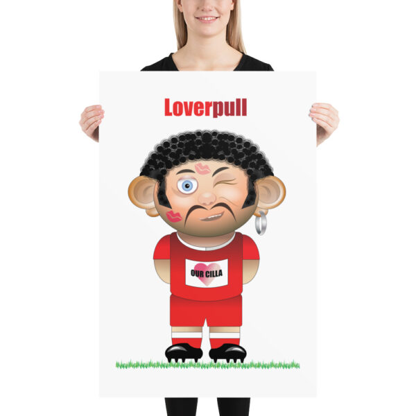 Loverpull Funny Football Poster - Image 3