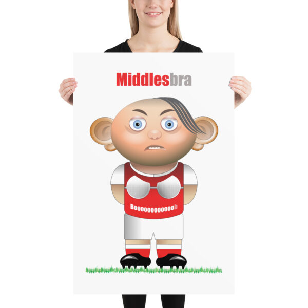 Middlesbra Funny Football Poster - Image 3