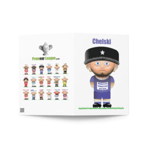 Chelski Funny Football Birthday Card