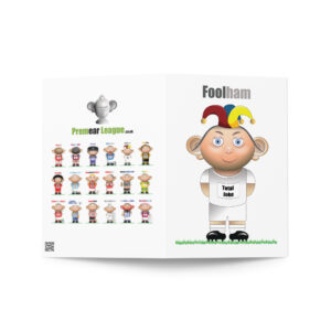 Foolham Funny Football Birthday Card