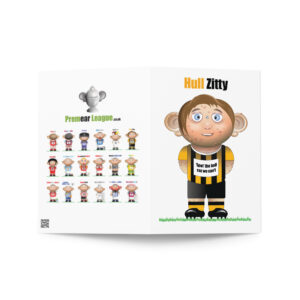 Hull Zitty Funny Football Birthday Card