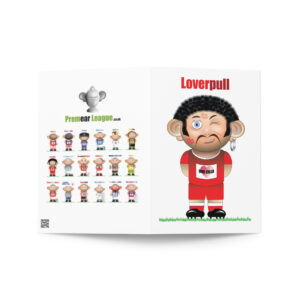 Loverpull Funny Football Birthday Card