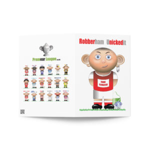 Robberham Unickedit Funny Football Birthday Card