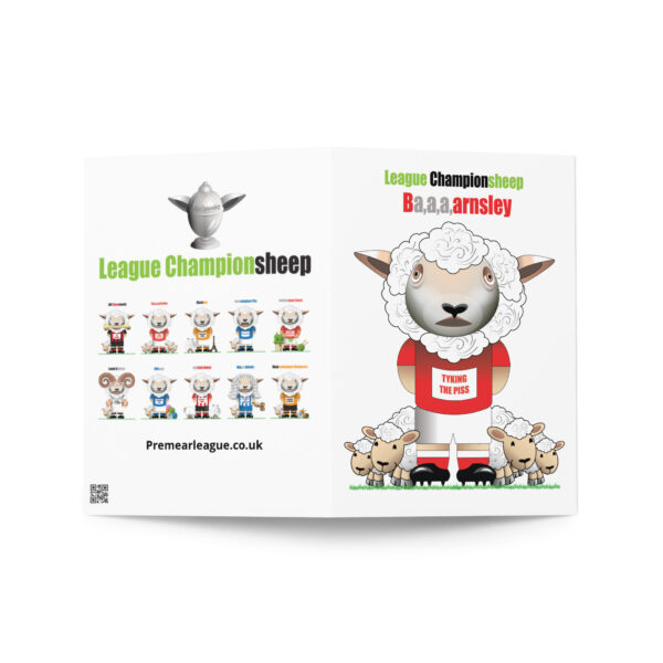 Ba,a,a,arnsley Funny Football Birthday Card
