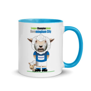 Boremingham City Funny Football Mug With Colour Inside