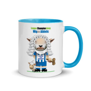 Wigon Athletic Funny Football Mug With Colour Inside