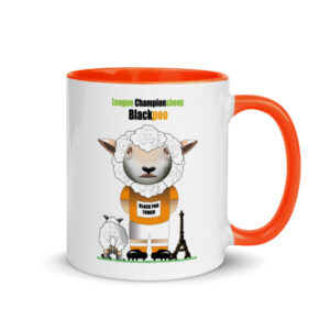 Blackpoo Funny Football Mug With Colour Inside