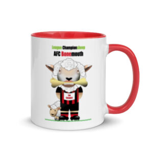 AFC Bonemouth Funny Football Mug with Colour Inside