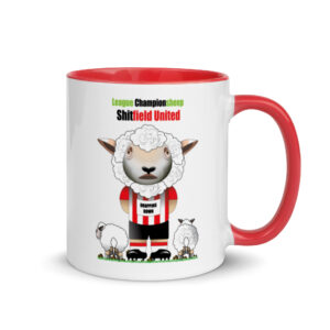 Shitfield United Funny Football Mug With Colour Inside